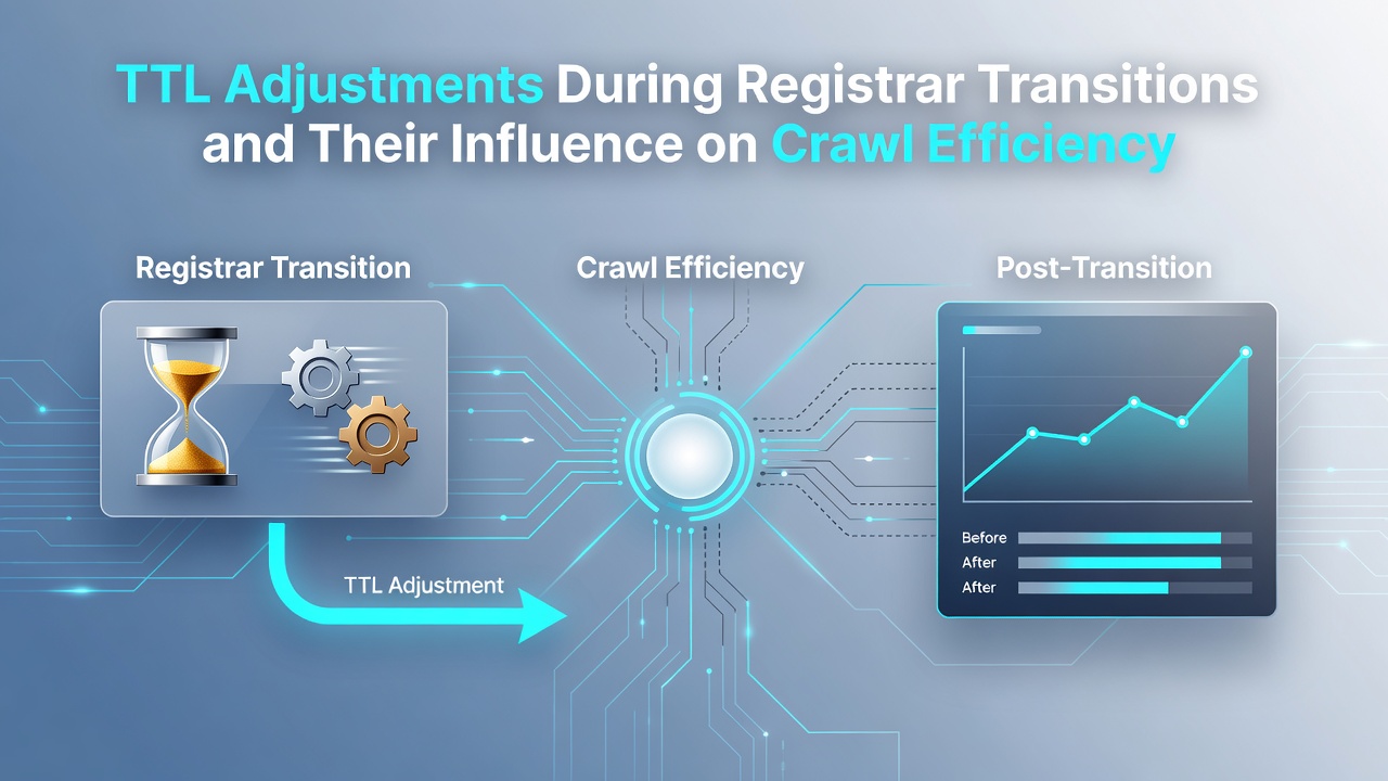 TTL Adjustments During Registrar Transitions and Their Influence on Crawl Efficiency